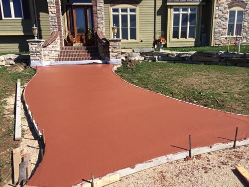Integrally Colored Concrete, Colored Concrete Project
Site
Solomon Colors
