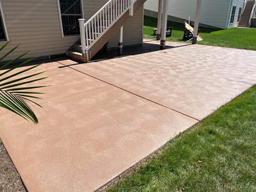 Sealing Colored Concrete, Sealed Patio With Integral Color
Site
Solomon Colors
