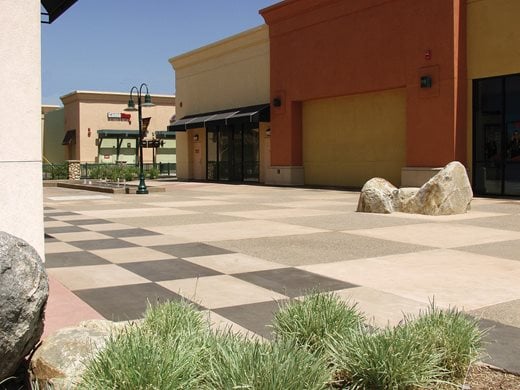 Colored Concrete, Shopping Center
Site
Solomon Colors

