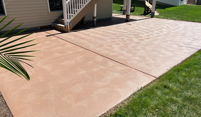 Sealing Colored Concrete, Sealed Patio With Integral Color
Site
Solomon Colors
